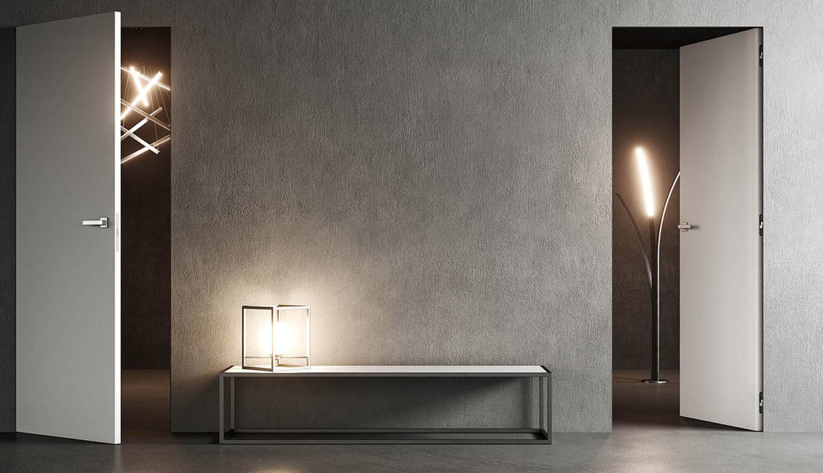 Porte filo muro: il design minimal per una casa moderna